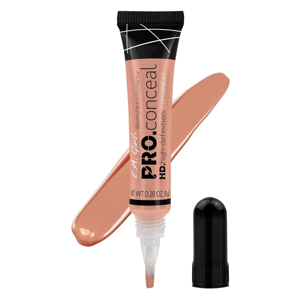 Lightweight HD Pro.Conceal Peach Corrector - Long-Wearing Full Coverage Formula
