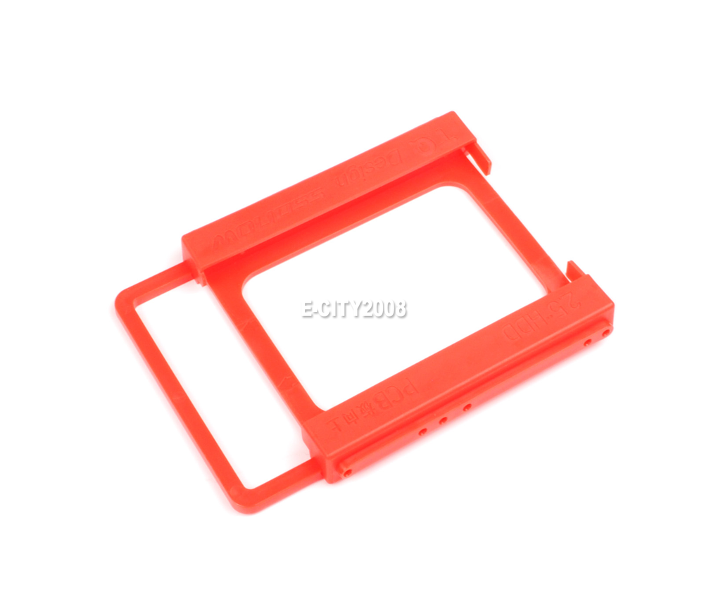 100Pcs 2.5" to 3.5" Adapter Bracket SSD HDD Notebook Mounting Tray Caddy Bay