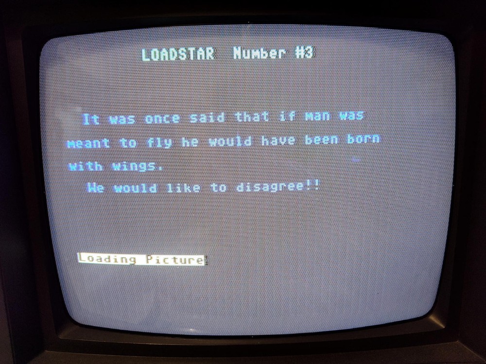 LOADSTAR Issue #3 Disk 1984 for Commodore 64 C64 HTF Rare Tested