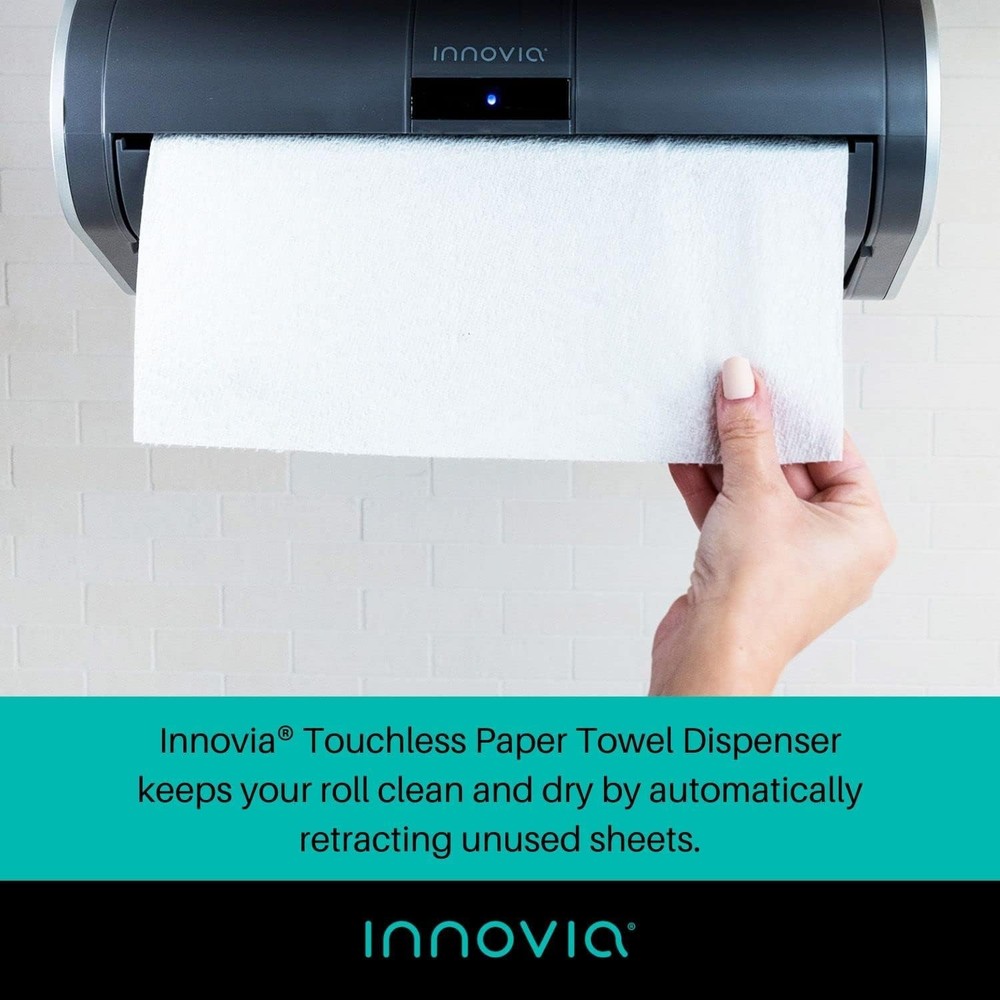 Touchless Paper Towel Dispenser Automatic Sensor Hands Free Kitchen Bathroom
