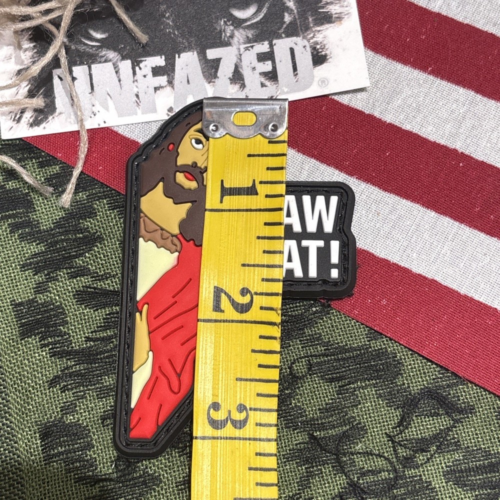 PvC 3D: I Saw That! Morale Tactical Hook & Loop Patch High Quality