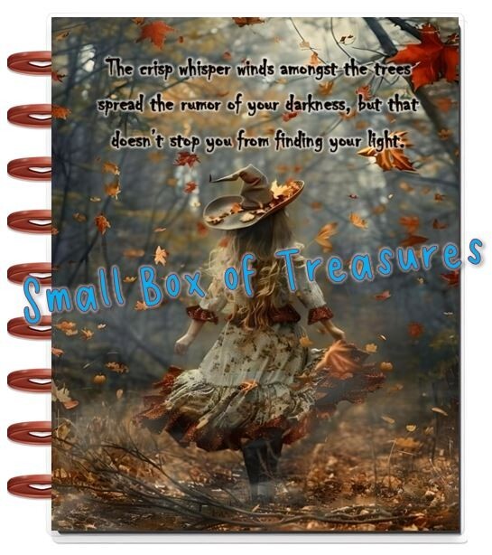 Finding Light in Fall Winds Cover Set for use with Classic Happy Planner~