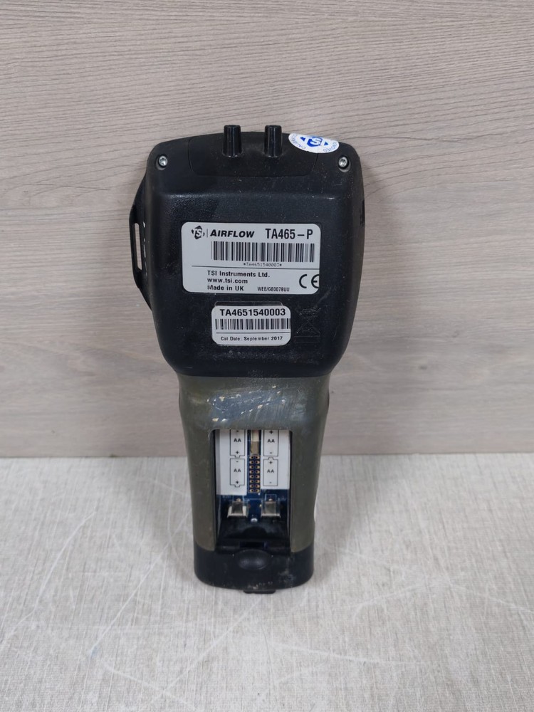 TSI Airflow Instruments TA465-P Multi-Function Ventilation-missing battery cover