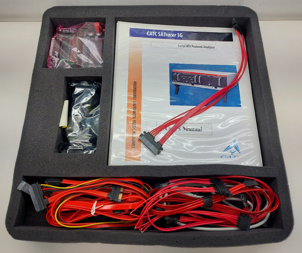 CATC Universal Protocol Analyzer System 10000 SS003AAA-X w/ Case & Accessories