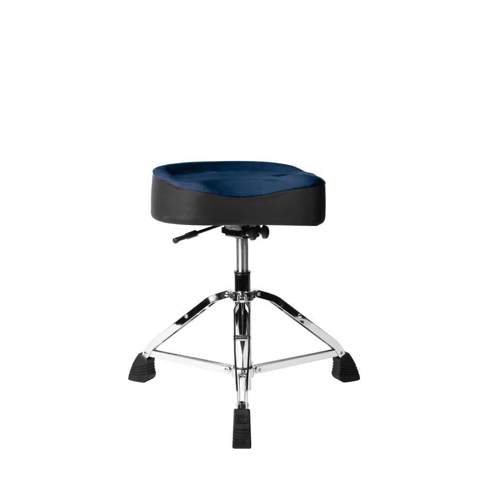 Gator Air Glide Drum Throne Saddle Seat, Blue