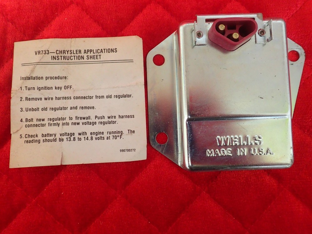 Wells Voltage Regulator