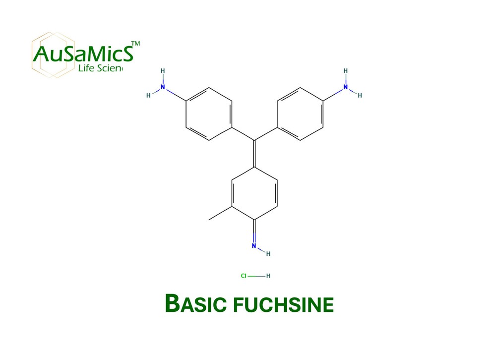 Basic fuchsine, Basic violet 14, CAS: 632-99-5, Fuchsin basic, Fuchsin