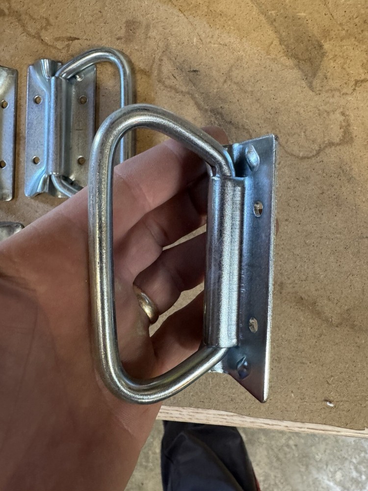 Qty 2 Nielsen/sessions BOX CARRY HANDLE 4” NOS