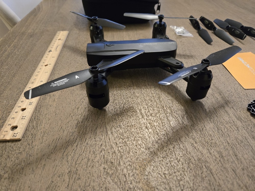 Dragon Touch Drone 7" Only Camera Battery & Case **See All Pics & Description***