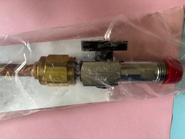 NEW, NITROUS OXIDE SHUT OFF VALVE