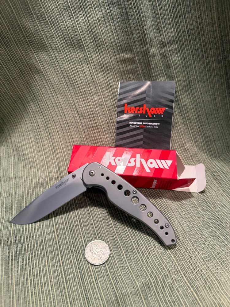 Kershaw 1655 Vapor III Assisted Folder NIB Plain Edge