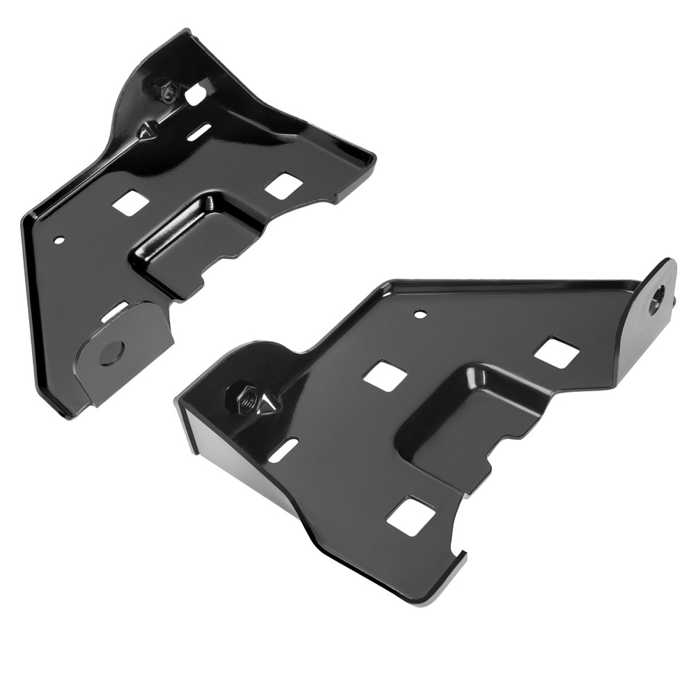 HECASA Front Bumper Bracket Compatible with Right Side & Left Side, Black
