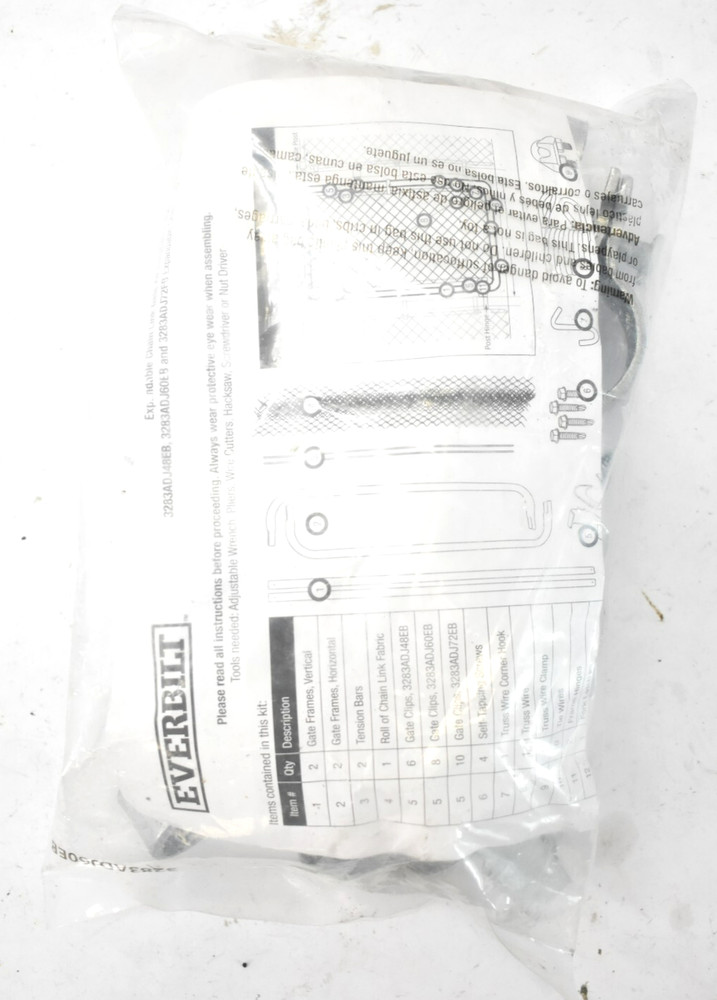 Everbilt Expandable Chain Link Gate Kit Installation Hardware Kit Replacements