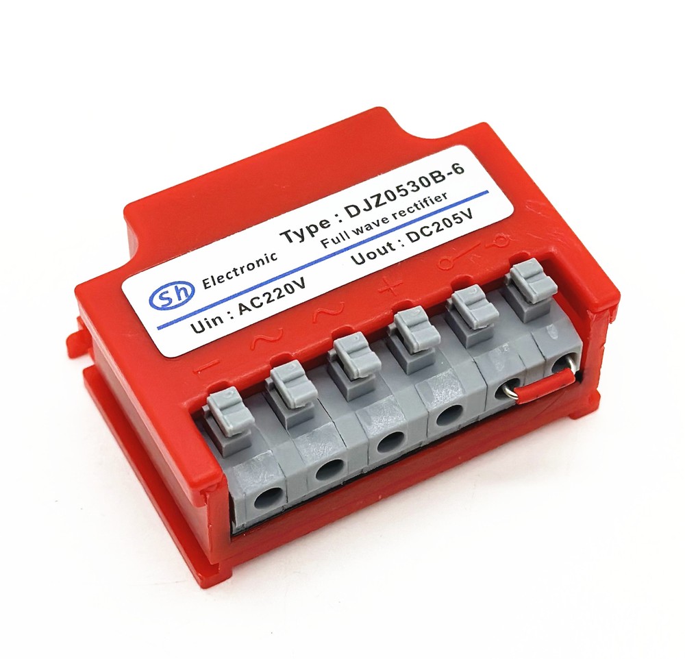 DJZ0530B-6 INPUT 220VAC OUTPUT 205VDC full wave brake rectifier module