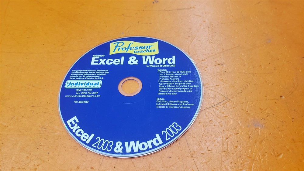 ⭐️⭐️⭐️⭐️⭐️ Professor Teaches Excel & Word 2003