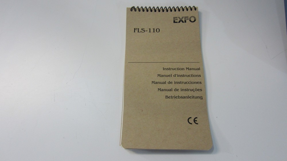 EXFO FLS-110 SINGLE FIBEROPTIC SOURCE