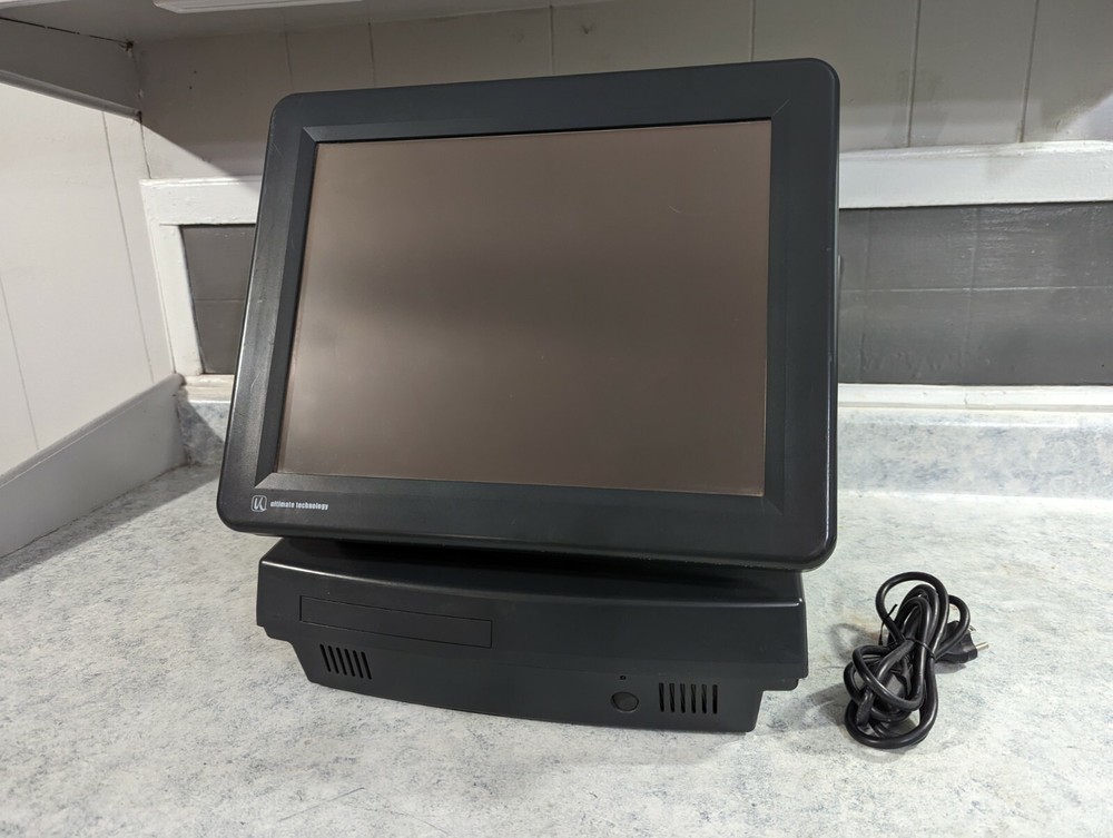Ultimate Technology UltimaTouch POS PC 15" LCD Touchscreen Terminal WinXP UT1800