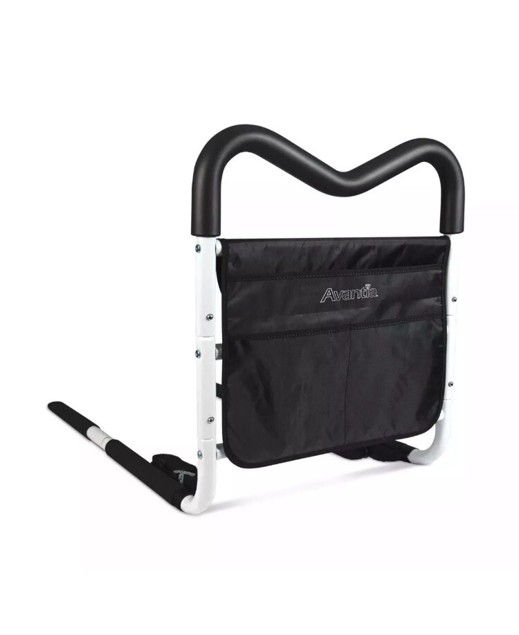 M-Safe Height Adjustable Bed Safety Rail with Unique M-Shape Handle