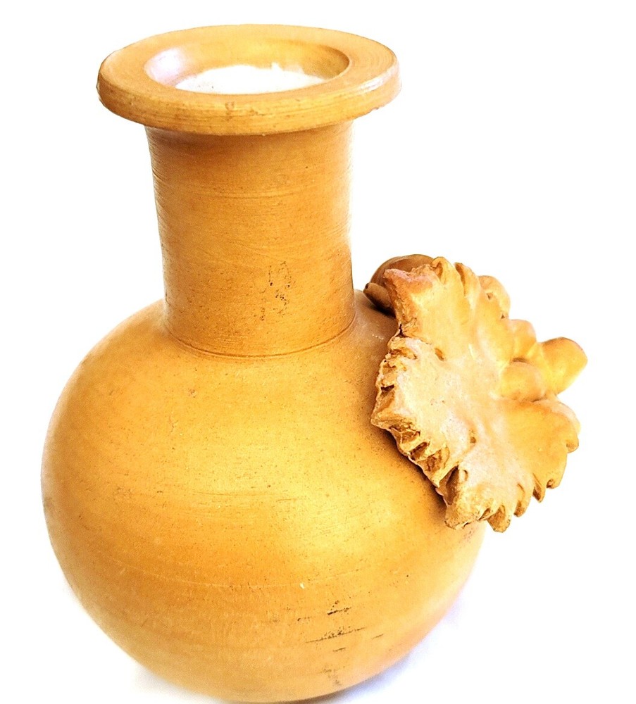 Unique 6" Pottery Clay Vase