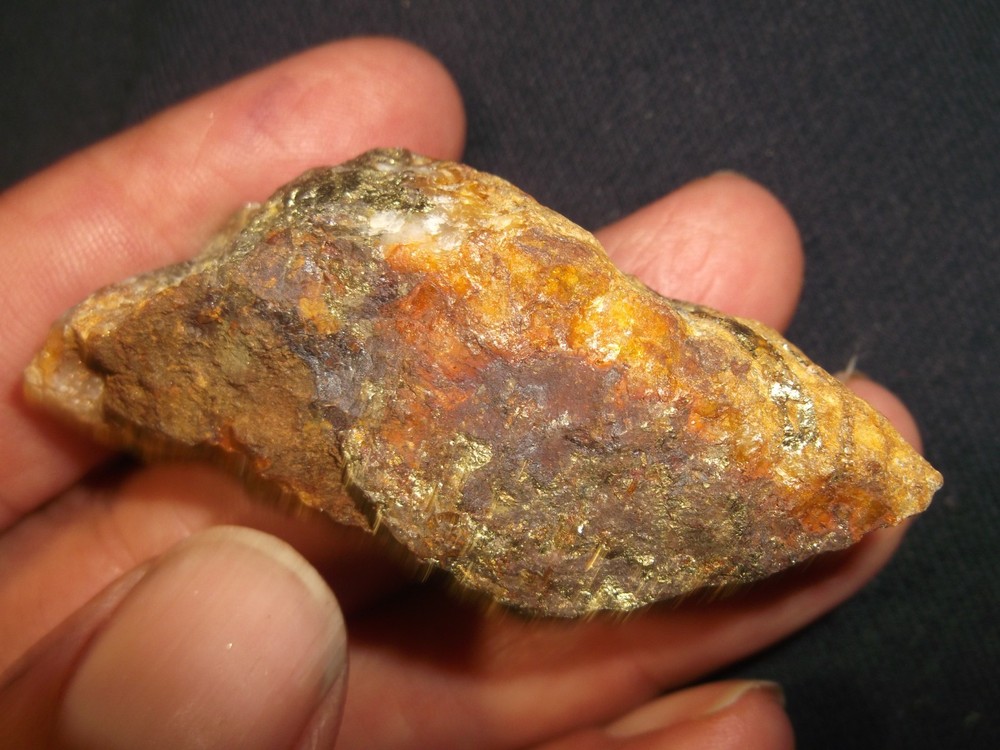 Gold, silver, copper, 45 grams samples ,ore high grade .