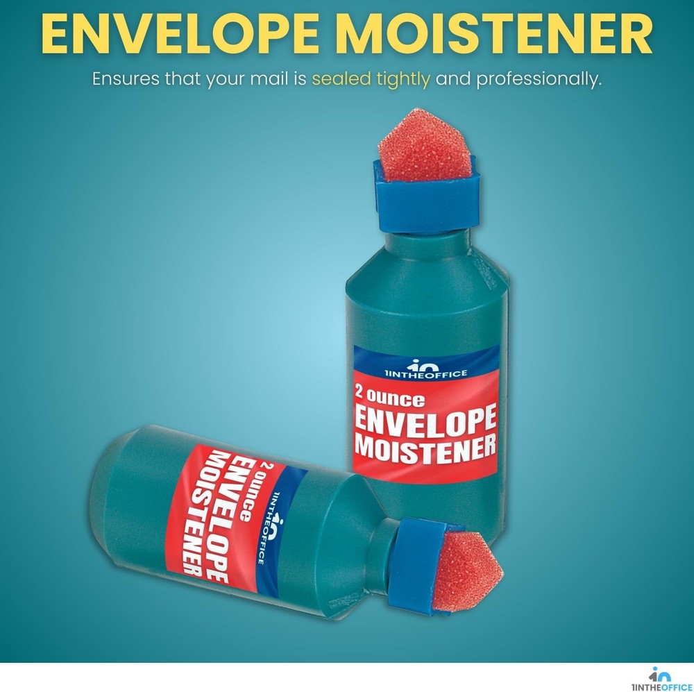 1InTheOffice Envelope Moistener (2 Pack)
