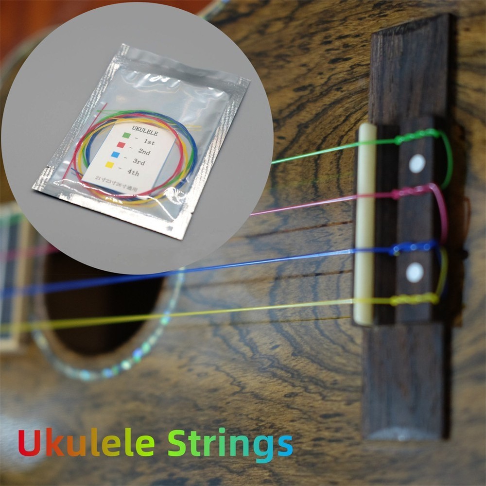 High Quality Ukulele Strings Strings 4 Pieces Colorful Different Models