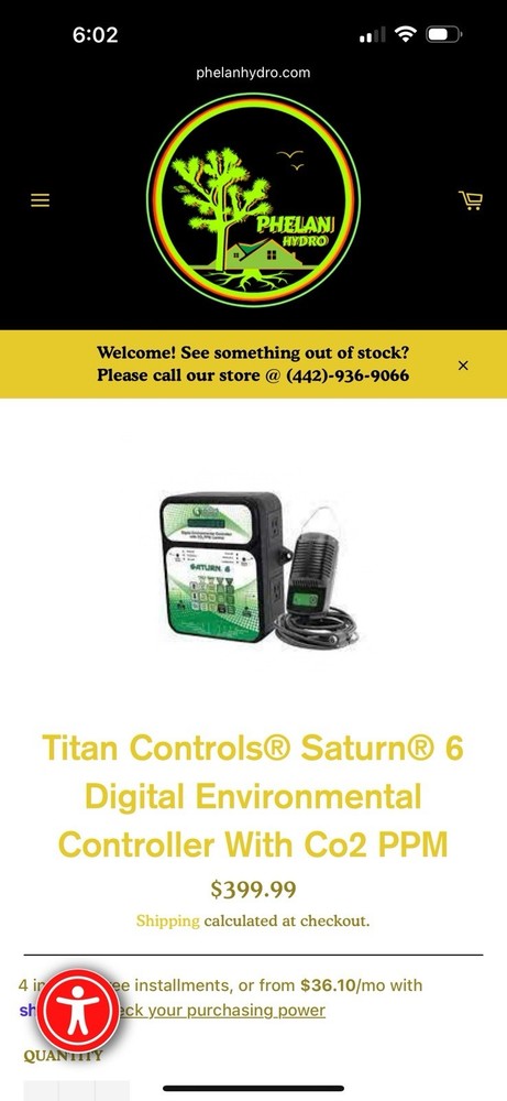 Titan Controls Saturn 6