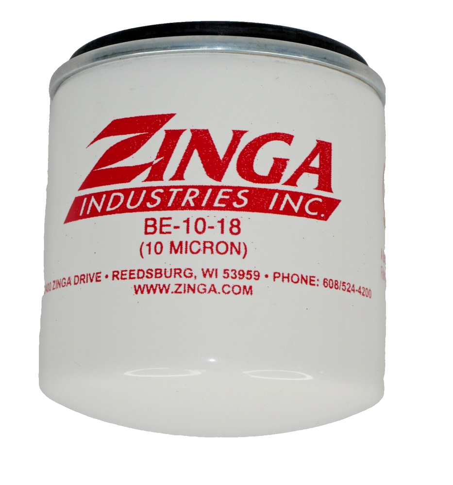 ZINGA BE-10-18 SPIN ON FILTER ELEMENT