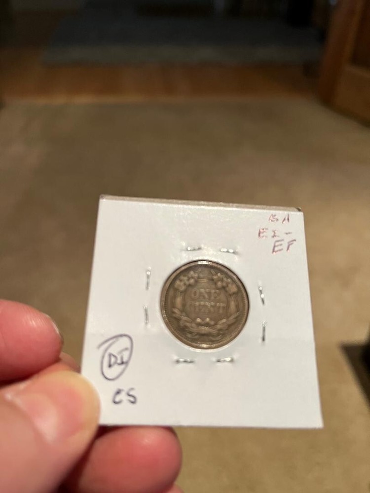 1858 LL Flying Eagle Cent