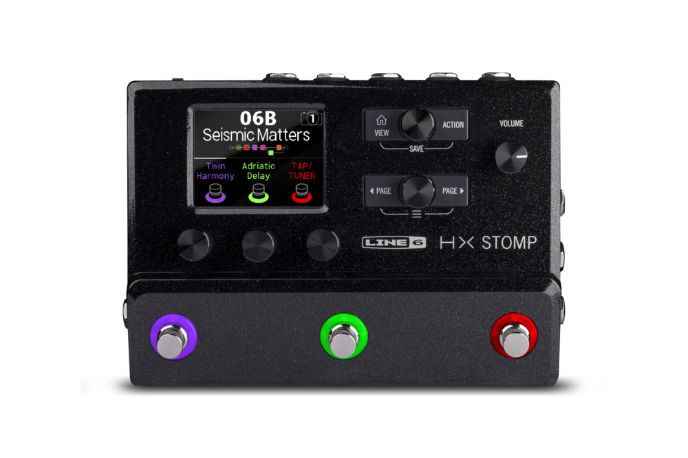 Open Box Line 6 HX Stomp Amp & Effects Processor Guitar Multi Effects Pedal