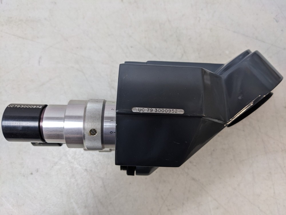 AMERICAN OPTICAL MICROSTAR 110/120 MICROSCOPE BINOCULAR HEAD WITH EYEPIECES