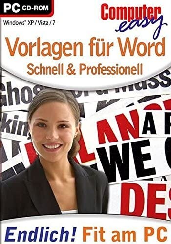 Computer easy - templates for Word - fast & professional (2010) PC CD-ROM