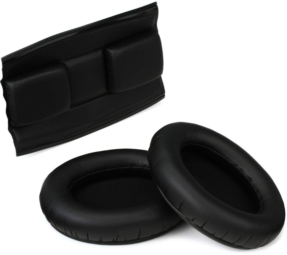 BUNDLE Genuine Replacement Ear Pads & Headband Cushions for black