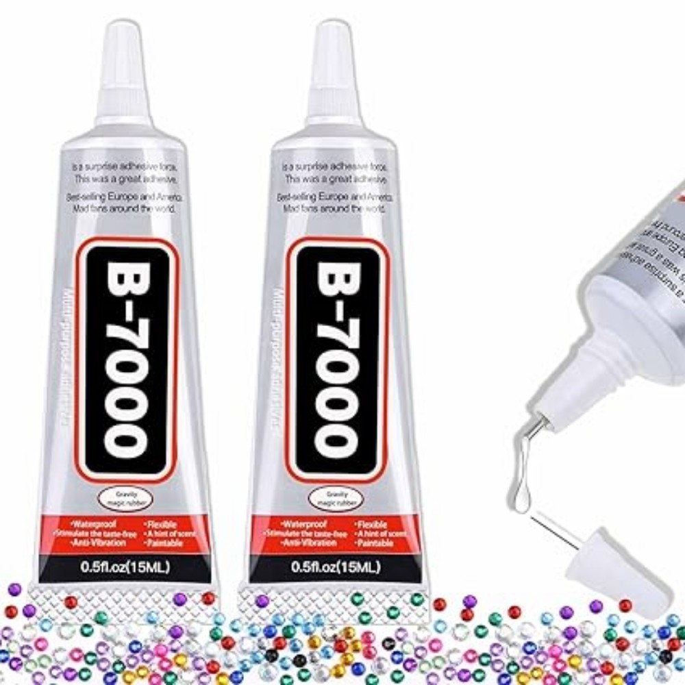 B-7000 Adhesive Multi-Function Glues – Pegamento Multiuso Transparente, (2 Pack)