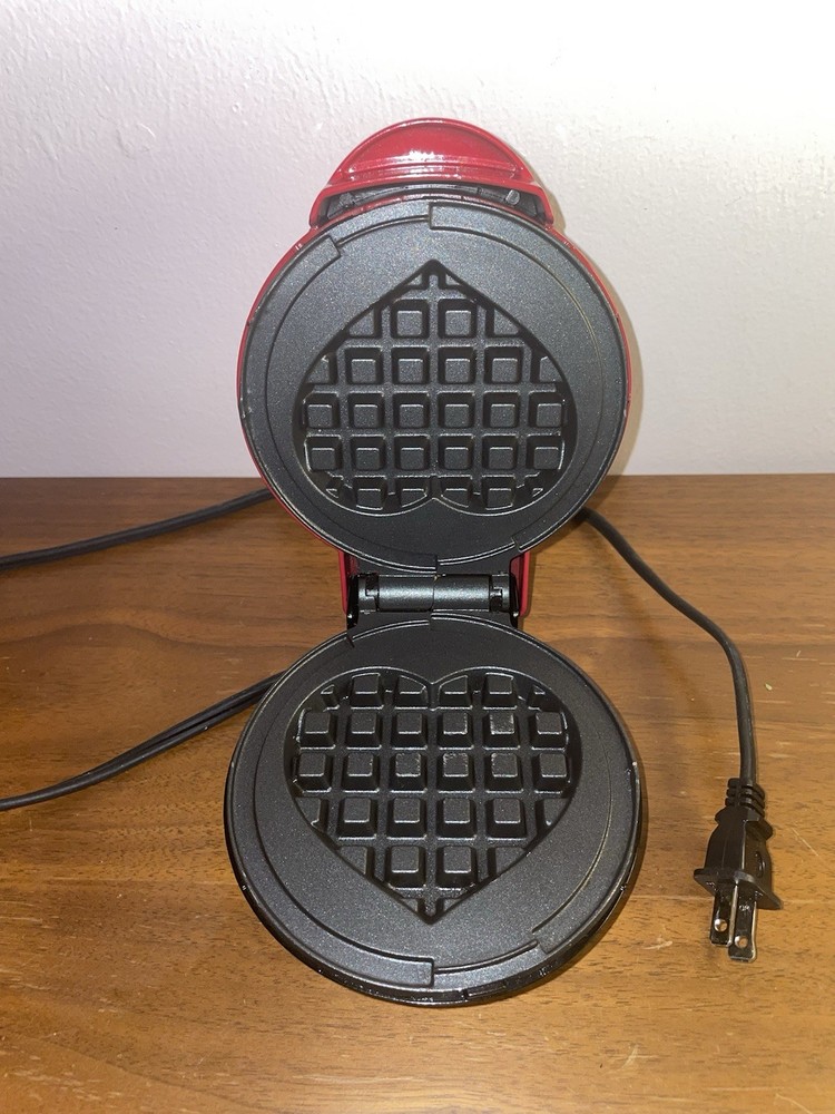 Dash Egg Bite Maker/ Dash Heart Waffle Maker Combo