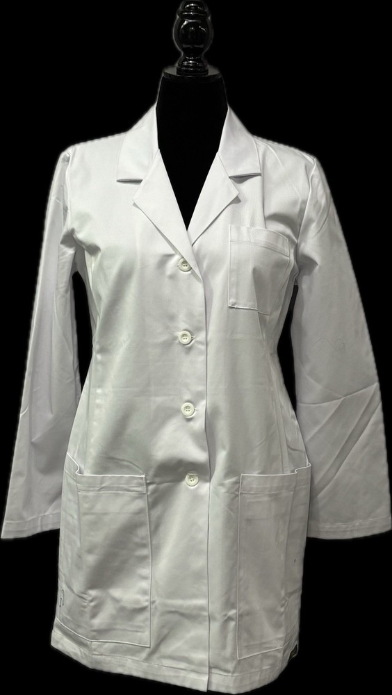 ICU By Barco Size Medium White Lab Coat