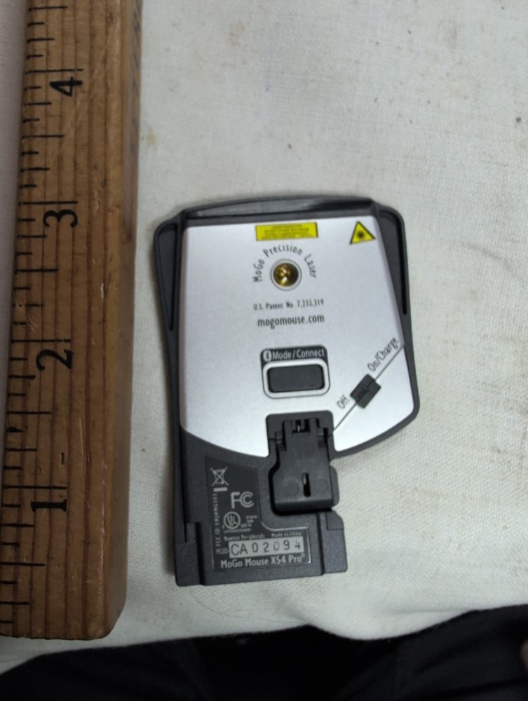 MoGo Presenter Mouse X54 Cursor Laptop Computer With Laser Pointer - Expresscard