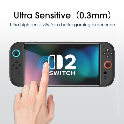 Auto-Alignment OneTouch for Nintendo Switch 2 Screen SWTCH2-7.9" Clear