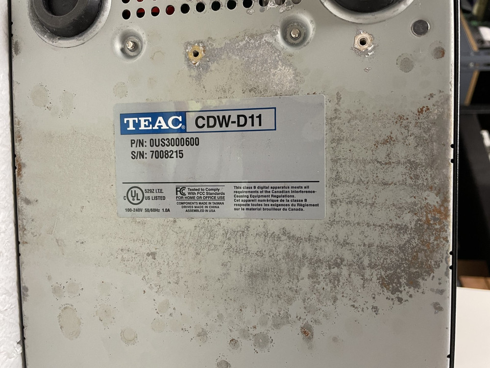 TEAC CDW-D11 CD Duplicator Disc Copier Burner Standalone