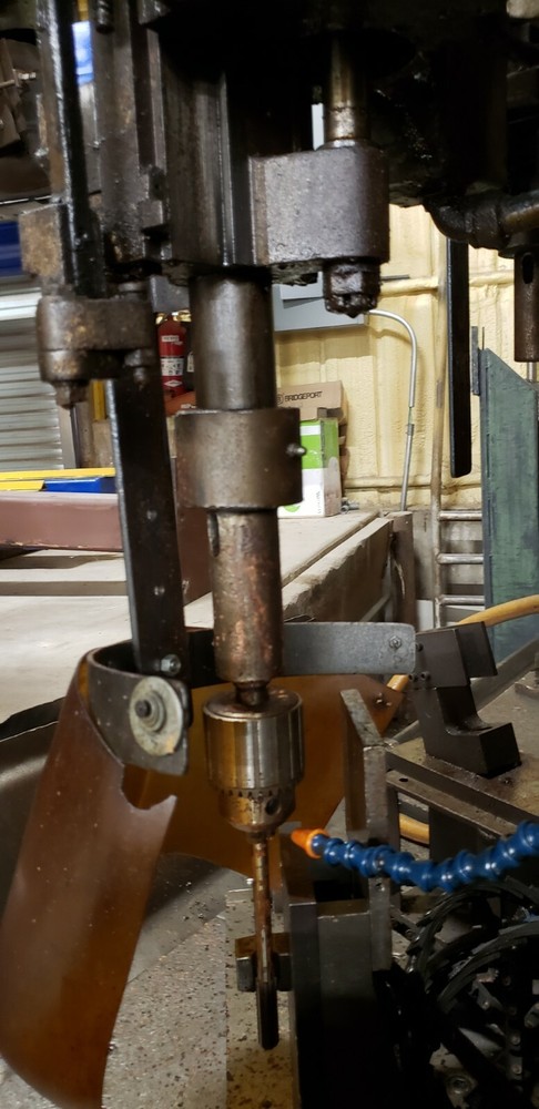 Avey 4-Spindle Gang Drill Table