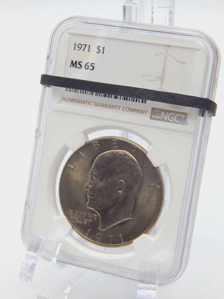 1971 P - IKE EISENHOWER DOLLAR NGC MS 65 -BT359