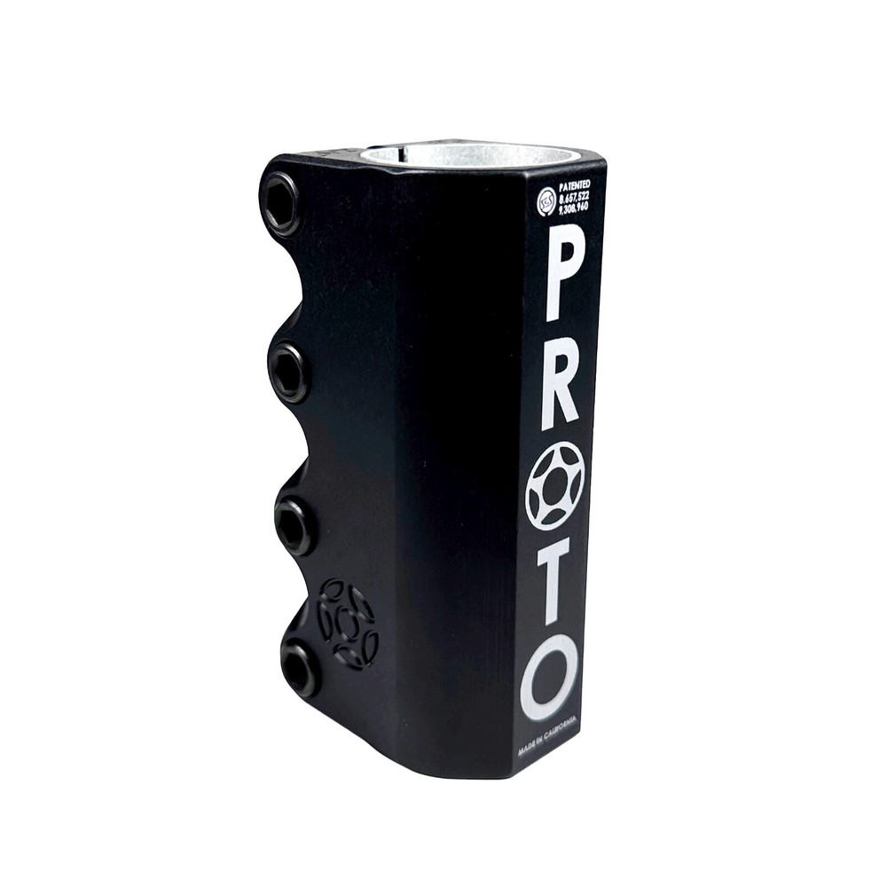 Proto Full-Knuckle SCS V3 Clamp 4" - Black (Oversized)