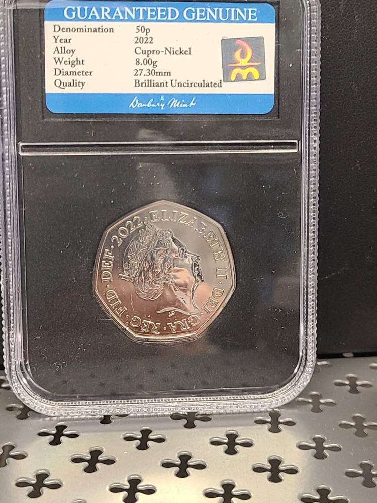 Danbury Mint 2022 50P Coin
