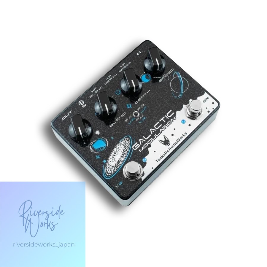 Tsakalis Audio Works Galactic Modulation Phaser Rotary Speaker Flanger