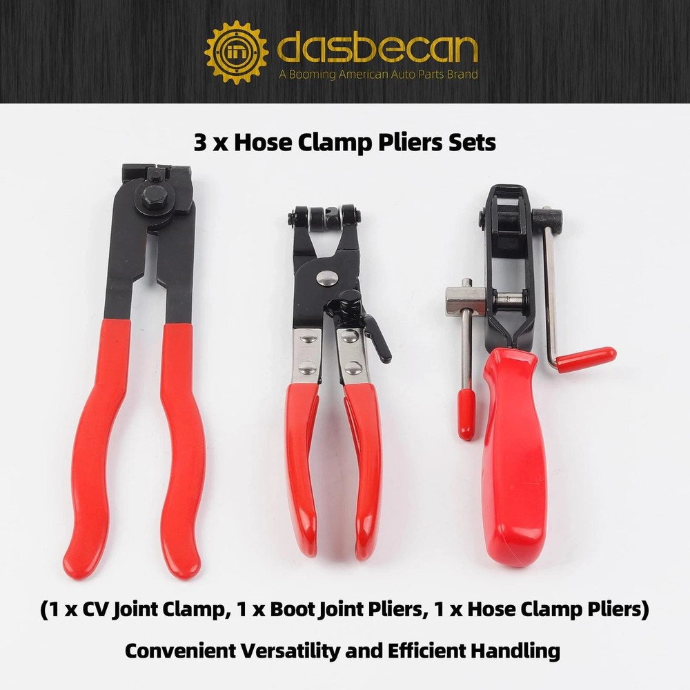 Dasbecan Universal Pneumatic CV Joint Boot Tool Expander Rod Spreader Install...