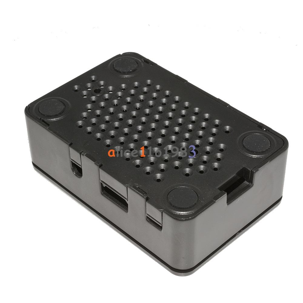 Premium Raspberry Pi Case (Black) - Updated for Raspberry Pi 3, 2 & B+