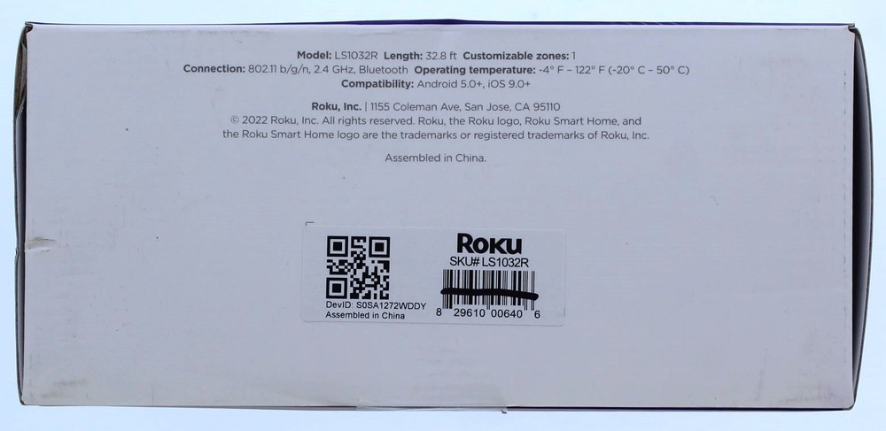 ROKU Smart Light Strip SE 32.8FT