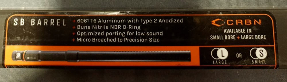 SB Barrel CRBN Single Bore Small