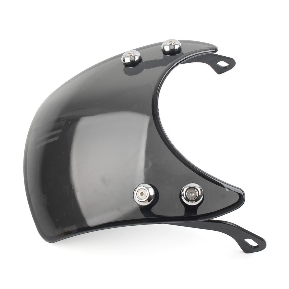 Headlight Windshield Windshield Universal for 5-7 Inch Gray