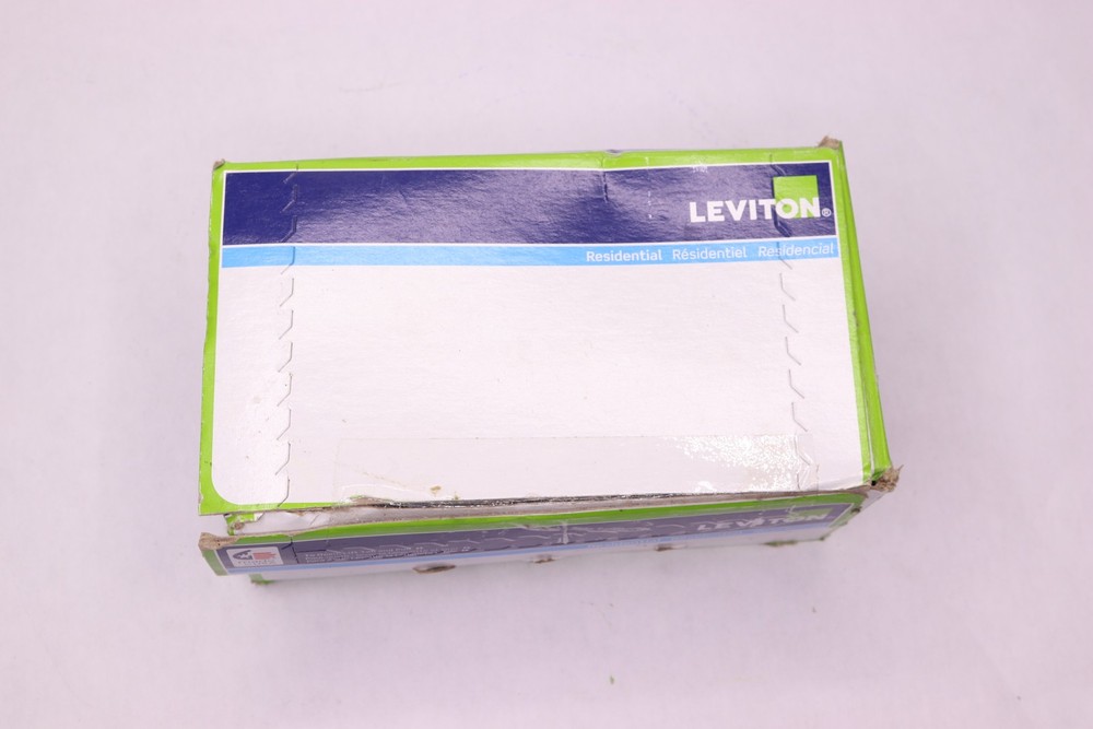 Leviton 15 Amp 3-Way Toggle Switch, White